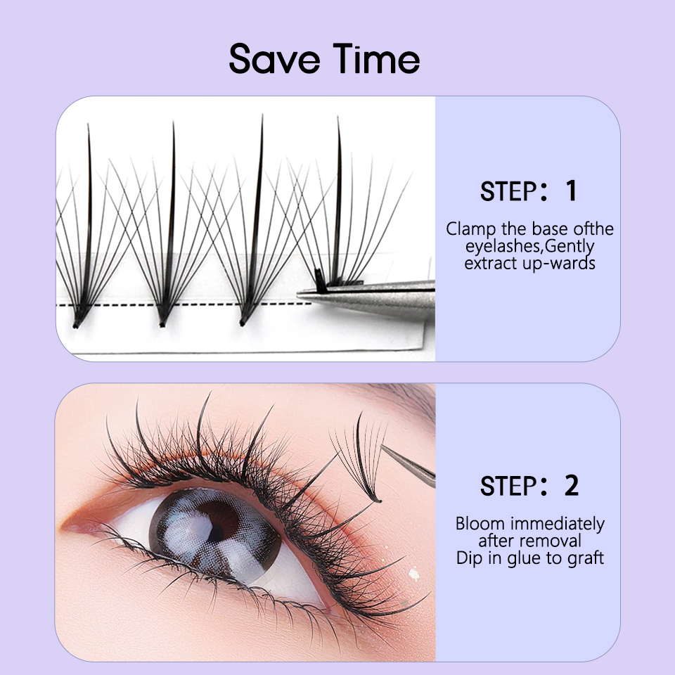 AGUUD 3D 5D 7D 9D 11D 13D 15D  - Eyelash Extension Hybrid のレビューと価格