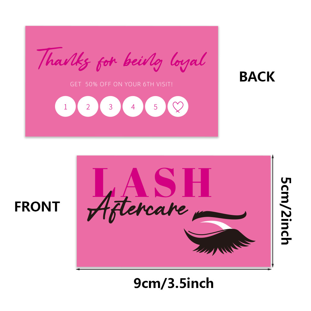 50 個シャイニングまつげ名刺ラッシュエクステンションアフタ - Eyelash Extension Single Lash のレビューと価格