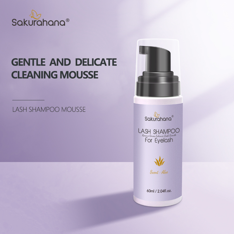 SAKURAHANA シャンプー 60ml まつげエクステ  - Eyelash Extension Wash Kit のレビューと価格