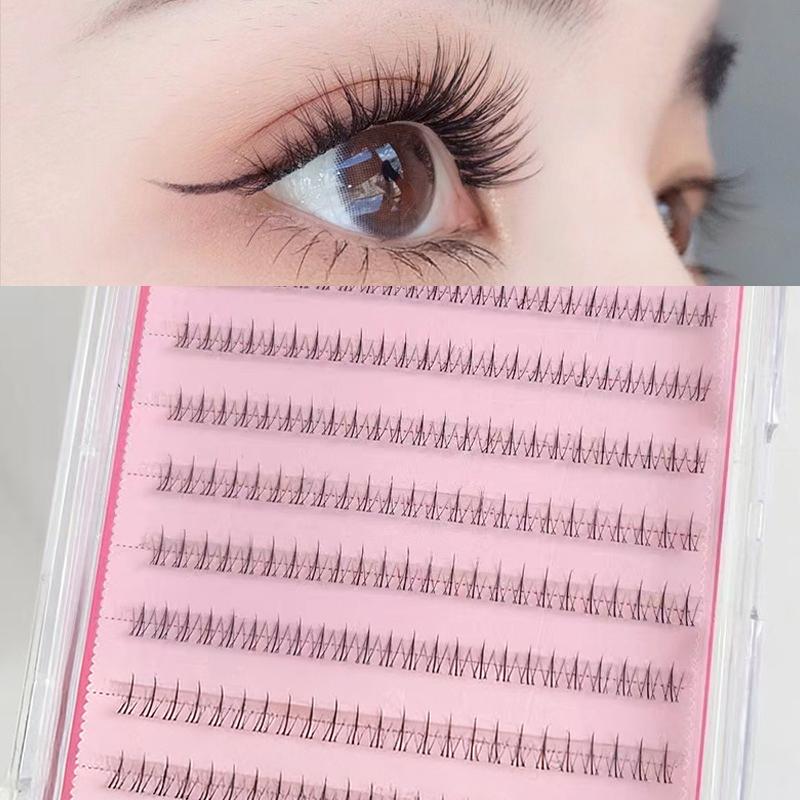 11-13 ミリメートル DIY 黒自己粘着つけまつげ優しい - Eyelash Extension No 11 のレビューと価格