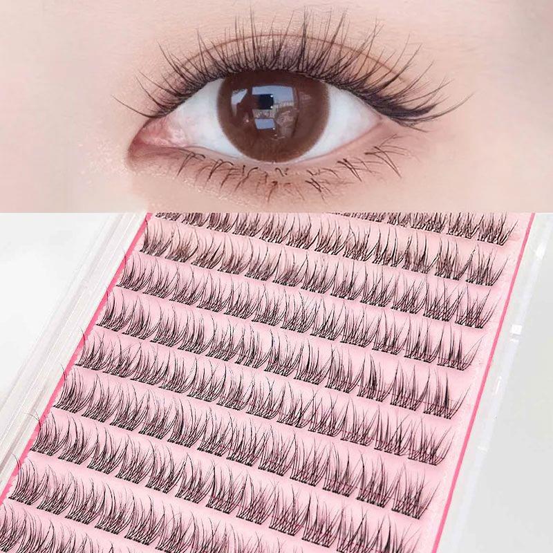 11-13 ミリメートル DIY 黒自己粘着つけまつげ優しい - Eyelash Extension No 11 のレビューと価格