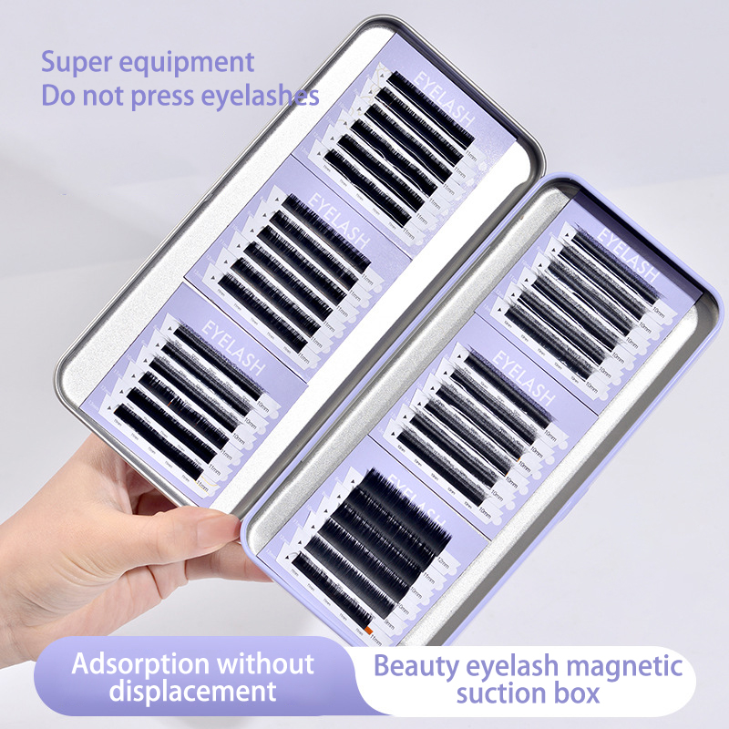 新しいシングルレイヤーまつげエクステディスプレイボックスパレ - Eyelash Extension Single Lash のレビューと価格
