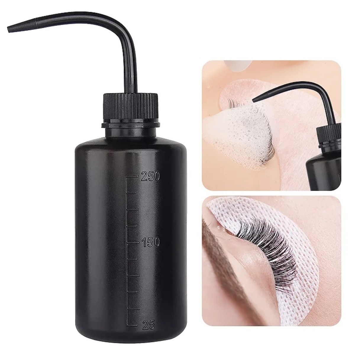 1 個 250 ミリリットルまつげクリーニング洗濯ボトル眉毛 - Eyelash Extension Wash Kit のレビューと価格