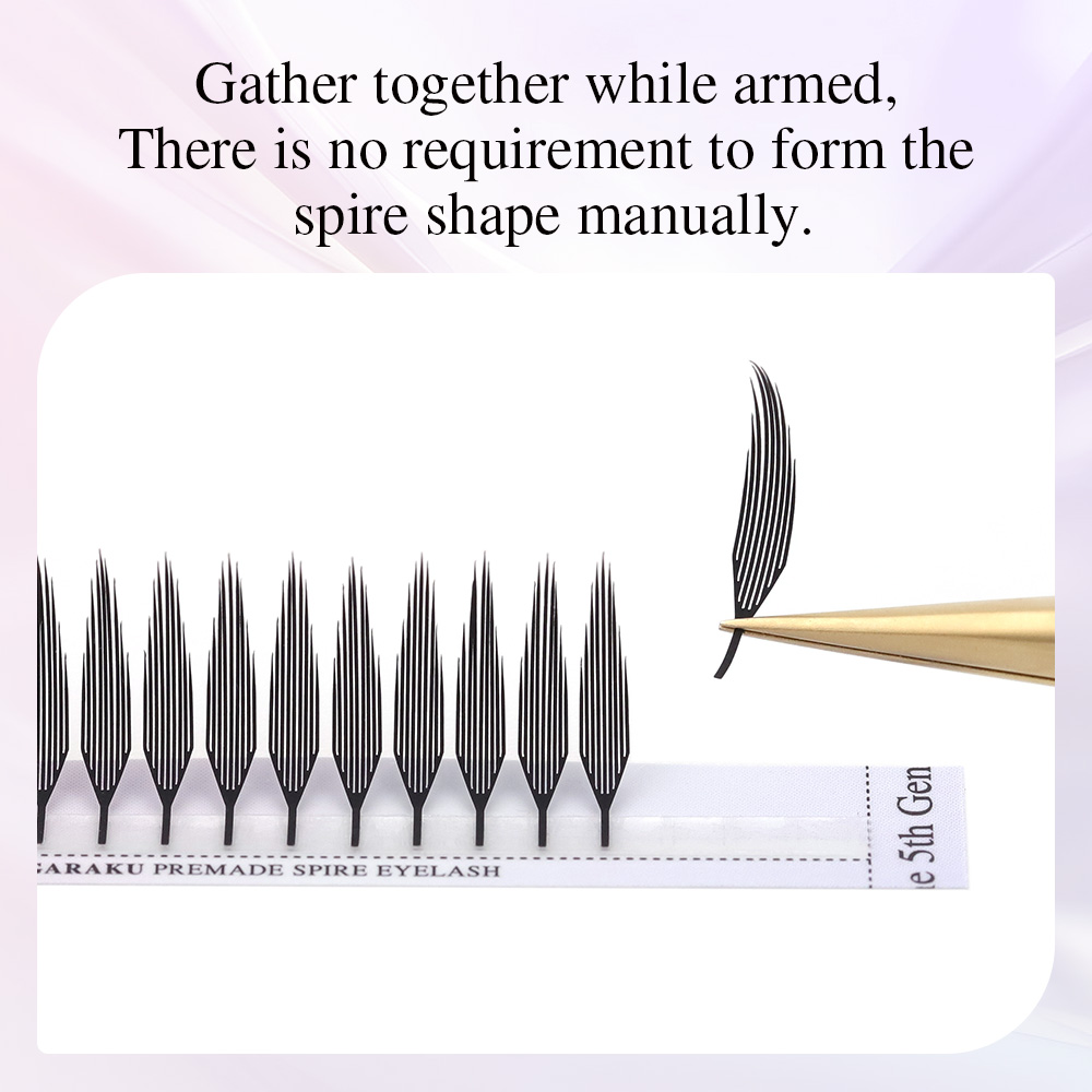 NAGARAKU 既成スパイアまつげ アニメ効果 ソフトプル - Eyelash Extension Hybrid のレビューと価格