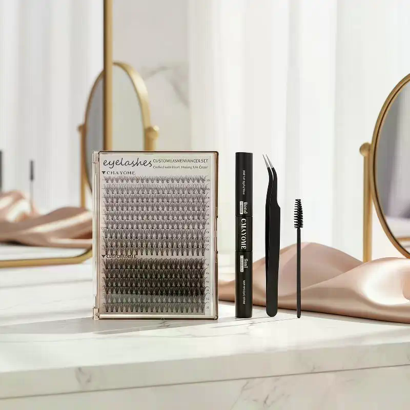 10D-100D 3D つけまつげキット DIY セグメント - Eyelash Extension Single Lash のレビューと価格