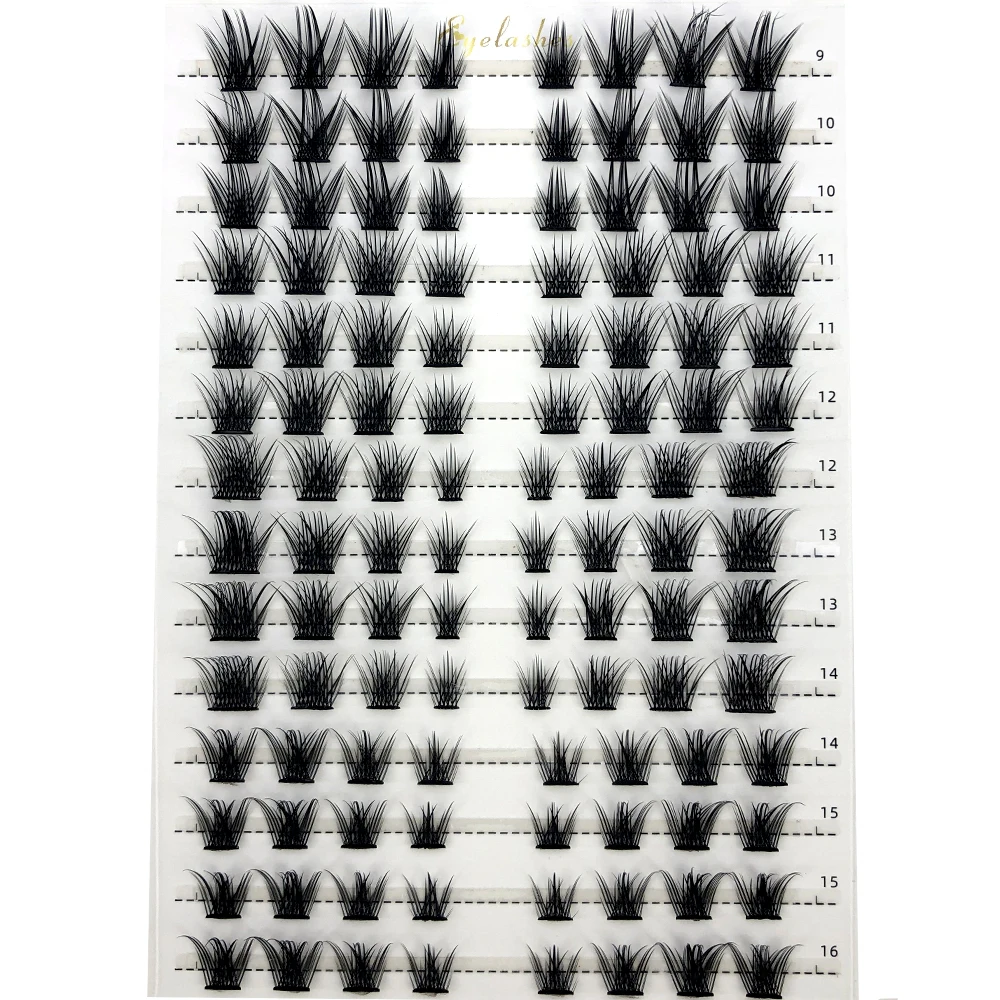 シングルクラスターまつげエクステンションミックス 3D ふわ - Eyelash Extension Single Lash のレビューと価格