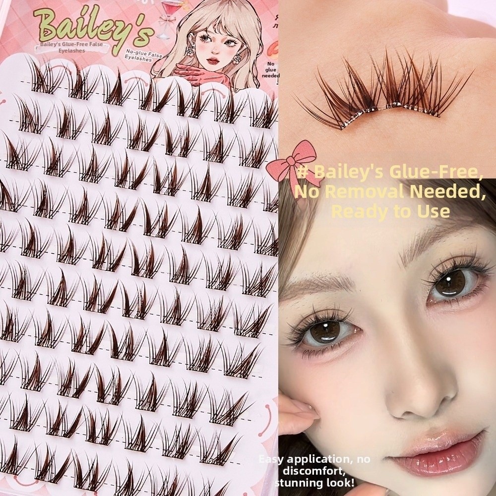 80クラスター 11-12MM セルフ接着式つけまつげ 簡単 - Eyelash Extension No 11 のレビューと価格