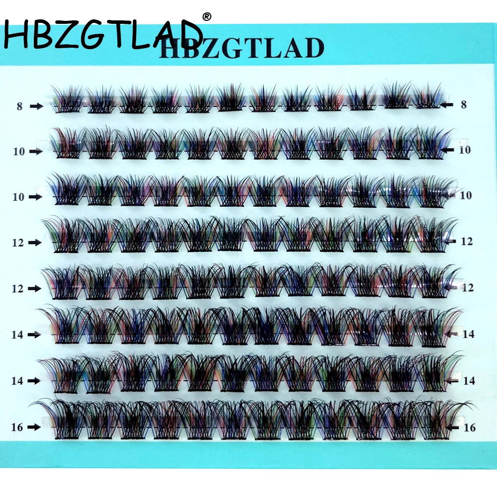 ミックス 3D ふわふわシングルクラスターつけまつげ既成ボリ - Eyelash Extension Single Lash のレビューと価格