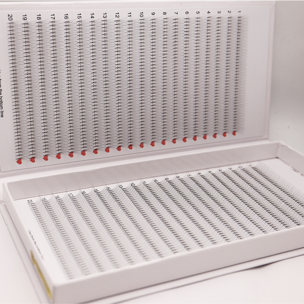 40 ライン 2D 1600 ファン 20D XXL トレイ - Eyelash Extension Hybrid のレビューと価格