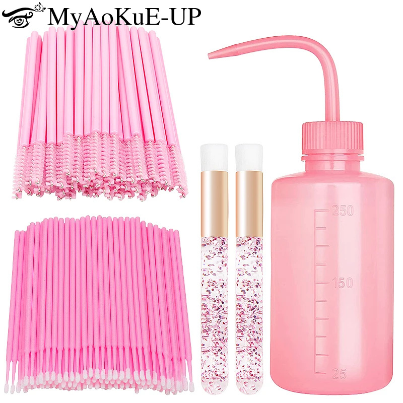 153 ピース/セットまつげエクステンション用品キットまつげ - Eyelash Extension Wash Kit のレビューと価格