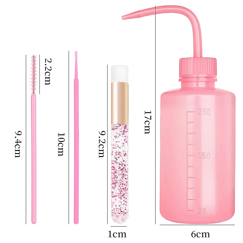153 ピース/セットまつげエクステンション用品キットまつげ - Eyelash Extension Wash Kit のレビューと価格